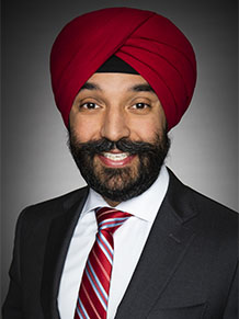 The Honourable Navdeep Bains